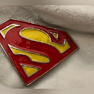 Superman belt buckle